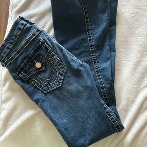 True Religion Dark Blue Skinny Jeans